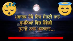Good Night Status/Quotes In Punjabi