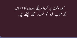 Motivational Poetry In Urdu 