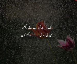 Rain/ Barish Poetry In Urdu 